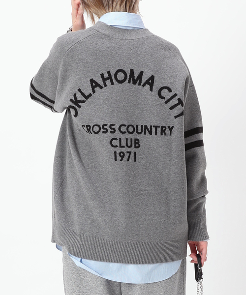St.Johns 3rd club（セントジョンズサードクラブ）の「【St.Johns 3rd Club】OKLAHOMA CITY cardigan（ニット/セーター・レディース・グレー/ブラック系その他・FREE）」の19枚目の写真