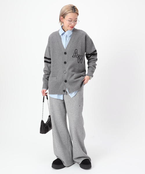 St.Johns 3rd club（セントジョンズサードクラブ）の「【St.Johns 3rd Club】OKLAHOMA CITY cardigan（ニット/セーター・レディース・グレー/ブラック系その他・FREE）」の18枚目の写真