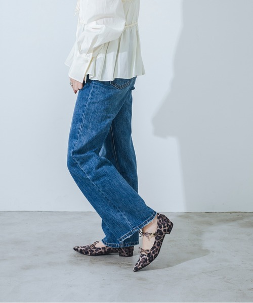 EVOL（イーボル）の「【軽量・柔らかい】ダブルリボンポインテッドパンプス IY5631（パンプス・レディース・ブラック/レオパード/アイボリー/シルバー/ピンク/ブラック系その他/ブラック×ブラック/グレー系その他/ピンク系その他/ベージュ/グレー系その他2/グレー/ライトピンク/ホワイト・25.0cm/24.5cm/24.0cm/23.5cm/23.0cm/22.5cm/22.0cm）」の21枚目の写真