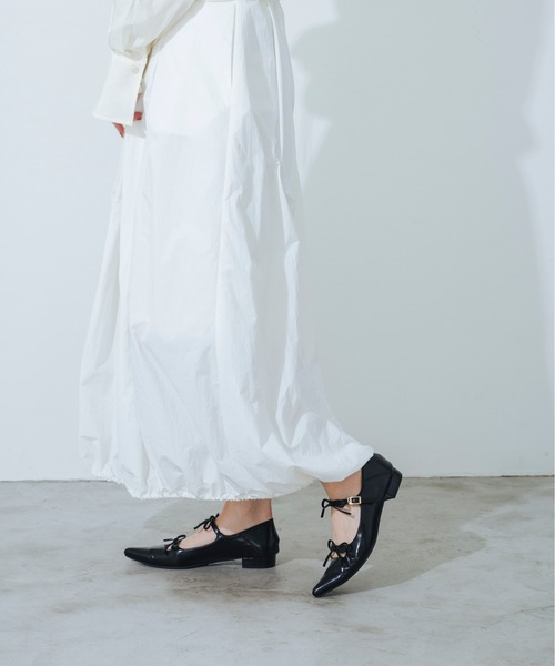 EVOL（イーボル）の「【軽量・柔らかい】ダブルリボンポインテッドパンプス IY5631（パンプス・レディース・ブラック/レオパード/アイボリー/シルバー/ピンク/ブラック系その他/ブラック×ブラック/グレー系その他/ピンク系その他/ベージュ/グレー系その他2/グレー/ライトピンク/ホワイト・25.0cm/24.5cm/24.0cm/23.5cm/23.0cm/22.5cm/22.0cm）」の21枚目の写真