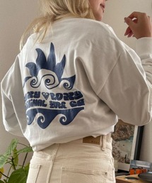 ROXY | FIRST DAY/ロキシーバックプリントオーバーサイズシルエット長袖ロンT(Tシャツ/カットソー)