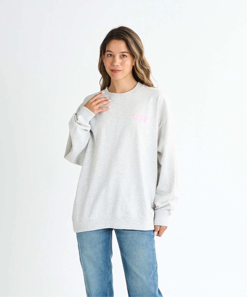 ROXY（ロキシー）の「FIRST DAY/ロキシーバックプリントオーバーサイズシルエット長袖ロンT（Tシャツ/カットソー・レディース・ホワイト/ブラック/イエロー/グレー・LARGE/MEDIUM/SMALL）」の17枚目の写真