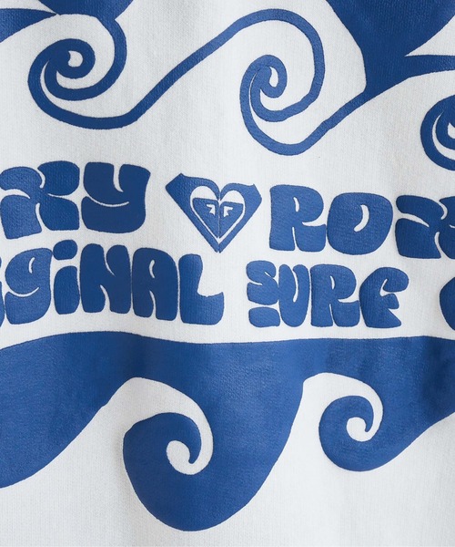 ROXY（ロキシー）の「FIRST DAY/ロキシーバックプリントオーバーサイズシルエット長袖ロンT（Tシャツ/カットソー・レディース・ホワイト/ブラック/イエロー/グレー・LARGE/MEDIUM/SMALL）」の9枚目の写真