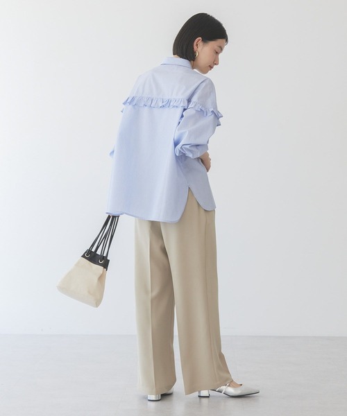 専用adore アイボリー シルク フリル付きシャツ 38 専用adore アイボリー シルク フリル付きシャツ 38 - メルカリ