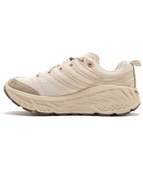 HOKA 国内発送 ElevonXスニーカー ベージュ HOKA STINSON EVO OG / ホカ スティンソン エヴォ OG