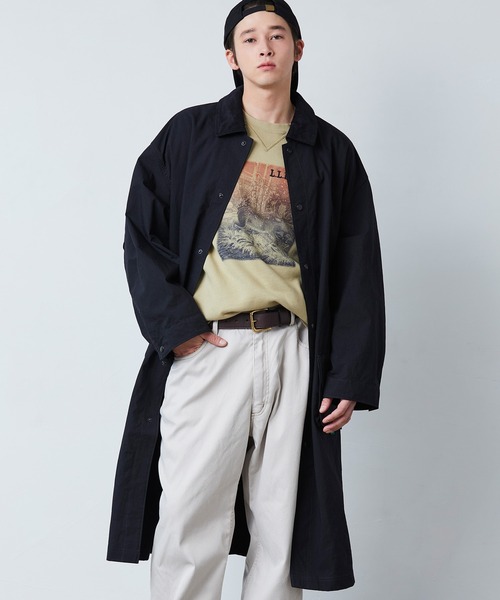 L.L.Bean（エルエルビーン）の「【JAPAN EDITION】ビーンズ・ロング・フィールド・コート（その他アウター・メンズ・ブラック系/ストーン・SMALL/MEDIUM/LARGE）」の14枚目の写真