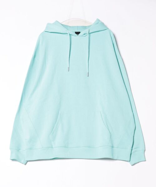 SIDEWAY STANCE（サイドウェイスタンス）の「【SIDEWAY STANCE】無地 スウェット パーカー（パーカー・メンズ・ブルー/杢グレー/アッシュ/ブラック/ネイビー/ホワイト・LARGE/X-LARGE/SMALL/MEDIUM）」の6枚目の写真