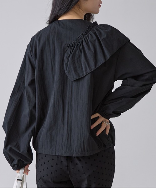 Andrea &co フリルブルゾン Andrea &co フリルブルゾン