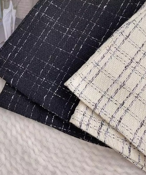 Mejoul（メジュール）の「ツイードチェック タイトミニスカート（スカート・レディース・ブラック/アイボリー・S/M）」の10枚目の写真