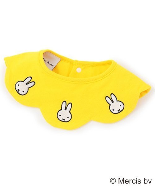 petit main(プティマイン)の「【Miffy】刺繍スタイ(スタイ/よだれかけ・キッズ・ネイビー/イエロー/オレンジ・F)」の2枚目の写真
