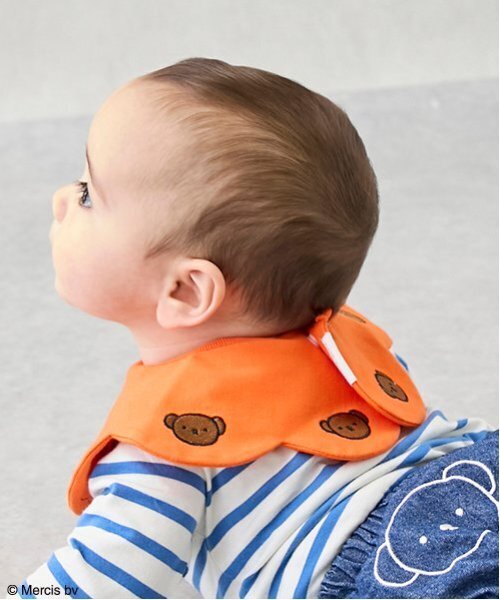 petit main(プティマイン)の「【Miffy】刺繍スタイ(スタイ/よだれかけ・キッズ・ネイビー/イエロー/オレンジ・F)」の5枚目の写真