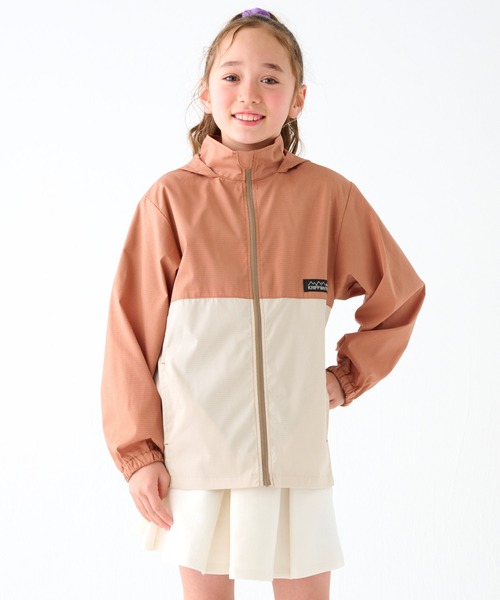 KRIFF MAYER Kid's Collection（クリフメイヤーキッズコレクション）の「【撥水・防汚・UVカット】さらさらエアージャケット（その他アウター・キッズ・ベージュ/レンガ/ブラック/ナチュラル・120/130/140/150/160/170）」の4枚目の写真