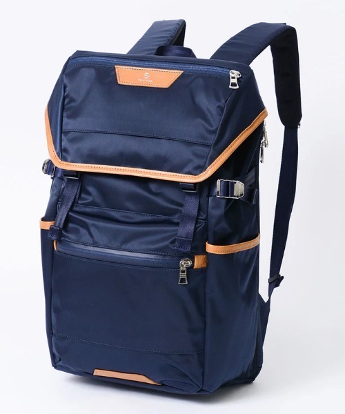 master-piece(マスターピース)の「【master-piece /マスターピース】 Progress FLAP BACKPACK(バックパック/リュック・メンズ・ブラック/ネイビー・FREE)」の2枚目の写真