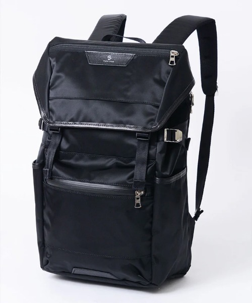 master-piece(マスターピース)の「【master-piece /マスターピース】 Progress FLAP BACKPACK(バックパック/リュック・メンズ・ブラック/ネイビー・FREE)」の1枚目の写真
