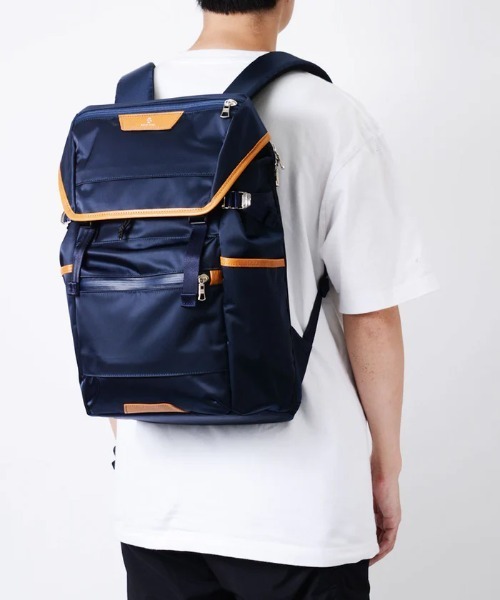 master-piece(マスターピース)の「【master-piece /マスターピース】 Progress FLAP BACKPACK(バックパック/リュック・メンズ・ブラック/ネイビー・FREE)」の19枚目の写真