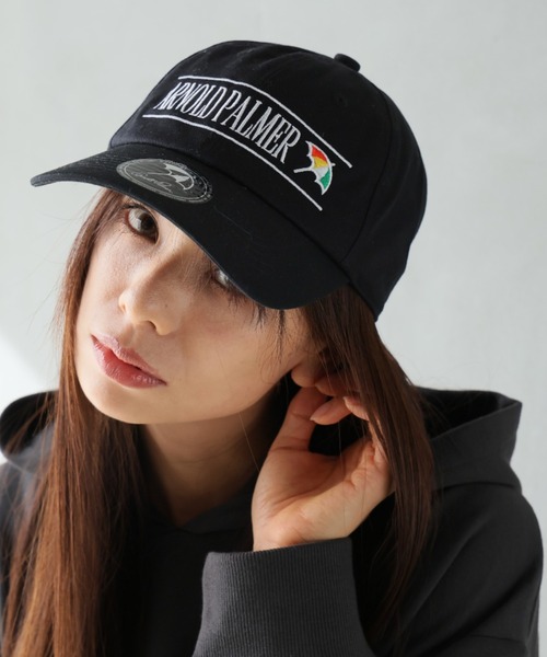 Arnold Palmer（アーノルドパーマー）の「Arnold Palmer ローキャップ（キャップ・レディース・ベージュ/ブラック/ブラック系その他2/ベージュ系その他/ベージュ系その他2/ブラック系その他4/ベージュ系その他4/ブラック系その他/ブラック系その他3/ベージュ系その他3/ブラック系その他5/ベージュ系その他5・FREE）」の3枚目の写真