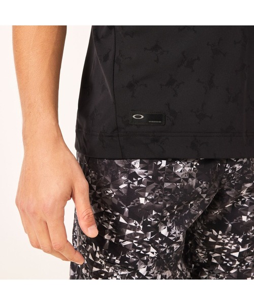 OAKLEY(オークリー)の「オークリ― SKULL COOL STRETCH BREATH SHIRT / POLO SHIRT ポロシャツ/ GOLF ゴルフ/OAKLEY(シャツ/ブラウス・メンズ・ブラック/ネイビー・S)」の9枚目の写真
