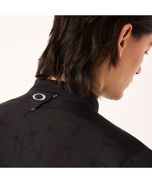OAKLEY(オークリー)の「オークリ― SKULL COOL STRETCH BREATH SHIRT / POLO SHIRT ポロシャツ/ GOLF ゴルフ/OAKLEY(シャツ/ブラウス・メンズ・ブラック/ネイビー・S)」の10枚目の写真