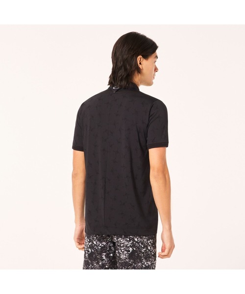 OAKLEY(オークリー)の「オークリ― SKULL COOL STRETCH BREATH SHIRT / POLO SHIRT ポロシャツ/ GOLF ゴルフ/OAKLEY(シャツ/ブラウス・メンズ・ブラック/ネイビー・S)」の5枚目の写真