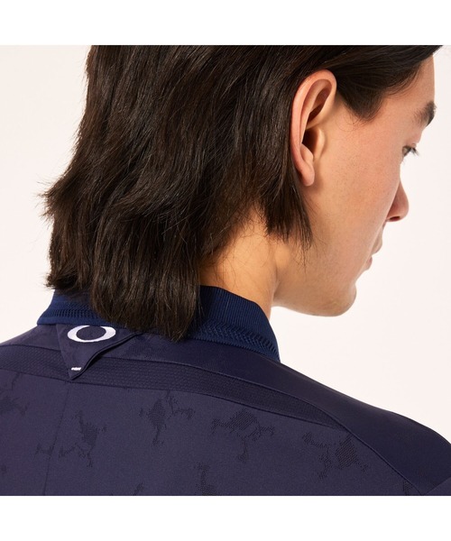 OAKLEY(オークリー)の「オークリ― SKULL COOL STRETCH BREATH SHIRT / POLO SHIRT ポロシャツ/ GOLF ゴルフ/OAKLEY(シャツ/ブラウス・メンズ・ブラック/ネイビー・S)」の18枚目の写真