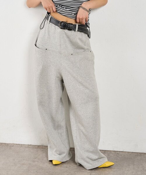 WHO'S WHO gallery（フーズフーギャラリー）の「スタッズベルト（ベルト・レディース・ブラック/ダークブラウン/オフホワイト・FREE）」の6枚目の写真