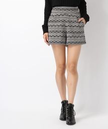 Heather | カットジャガードトライバルショートパンツ　706844(その他パンツ)