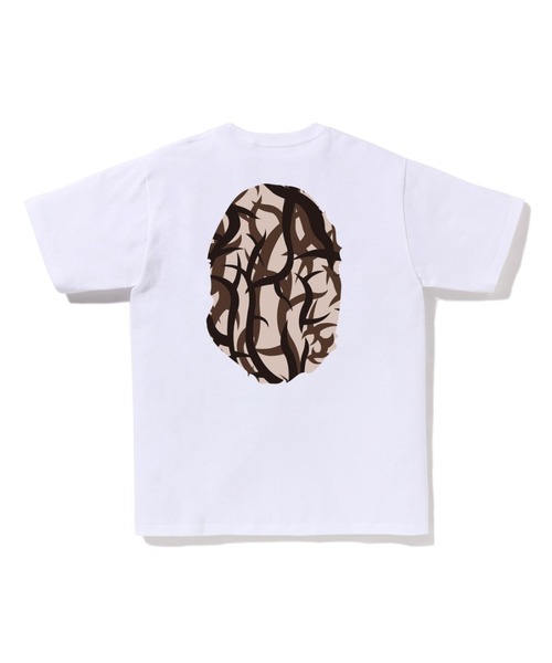 A BATHING APE（アベイシングエイプ）の「TRIAL CAMO BIG APE HEAD TEE（Tシャツ/カットソー・メンズ・ブラック系その他/ホワイト系その他2/ブラック×グリーン/ホワイト×グリーン・XXX-LARGE/SMALL/X-LARGE/MEDIUM/LARGE/XX-LARGE）」の6枚目の写真