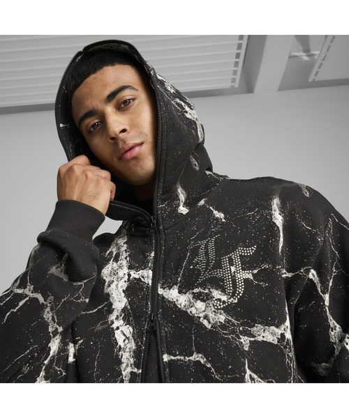 PUMA Hoops LaFrance ホリデー シェルパ BIG ロゴ パーカー PUMA Hoops X LaFrance Holiday Sherpa | Foot Locker