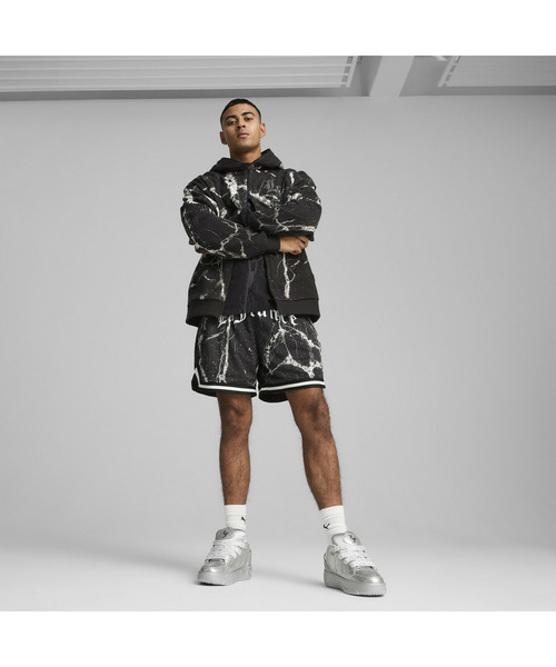 PUMA Hoops LaFrance ホリデー シェルパ BIG ロゴ パーカー PUMA Hoops X LaFrance Holiday Sherpa | Foot Locker