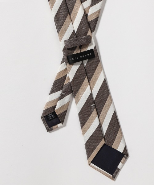 TETE HOMME（テットオム）の「フレンチリネンタイ（ネクタイ・メンズ・ネイビー/ブルー系その他/グレー系その他/ブルー系その他2/ブルー系その他3/グリーン/グリーン系その他/グレー・FREE）」の21枚目の写真