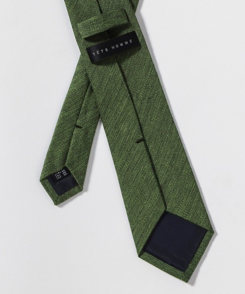 TETE HOMME（テットオム）の「フレンチリネンタイ（ネクタイ・メンズ・ネイビー/ブルー系その他/グレー系その他/ブルー系その他2/ブルー系その他3/グリーン/グリーン系その他/グレー・FREE）」の22枚目の写真