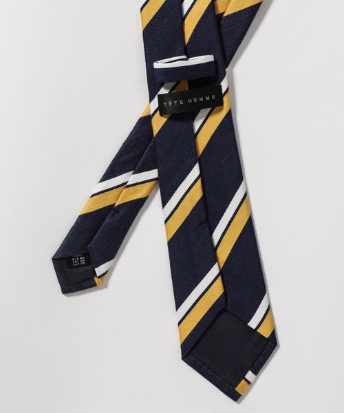 TETE HOMME（テットオム）の「フレンチリネンタイ（ネクタイ・メンズ・ネイビー/ブルー系その他/グレー系その他/ブルー系その他2/ブルー系その他3/グリーン/グリーン系その他/グレー・FREE）」の9枚目の写真