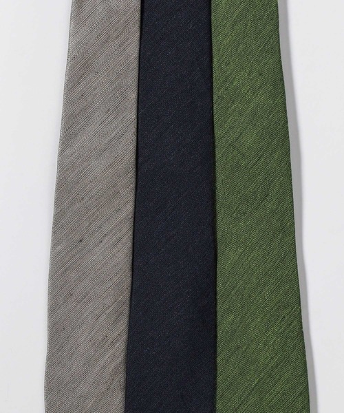 TETE HOMME（テットオム）の「フレンチリネンタイ（ネクタイ・メンズ・ネイビー/ブルー系その他/グレー系その他/ブルー系その他2/ブルー系その他3/グリーン/グリーン系その他/グレー・FREE）」の13枚目の写真