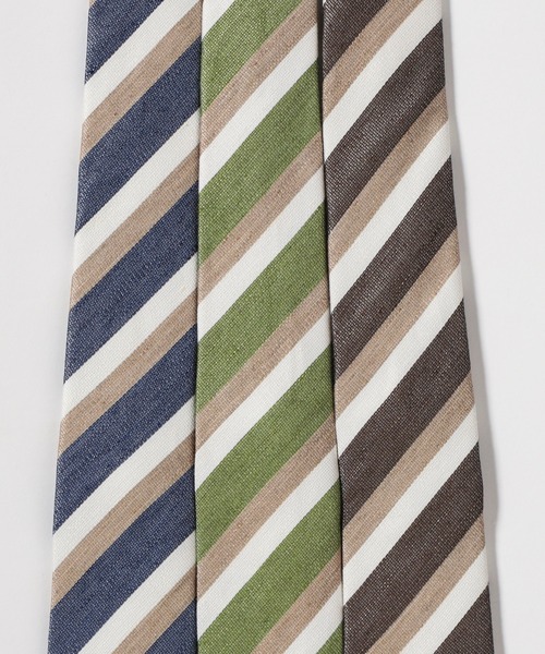 TETE HOMME（テットオム）の「フレンチリネンタイ（ネクタイ・メンズ・ネイビー/ブルー系その他/グレー系その他/ブルー系その他2/ブルー系その他3/グリーン/グリーン系その他/グレー・FREE）」の14枚目の写真