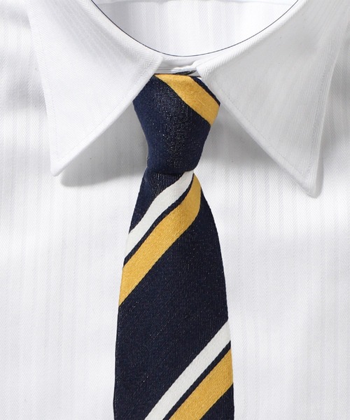 TETE HOMME（テットオム）の「フレンチリネンタイ（ネクタイ・メンズ・ネイビー/ブルー系その他/グレー系その他/ブルー系その他2/ブルー系その他3/グリーン/グリーン系その他/グレー・FREE）」の16枚目の写真