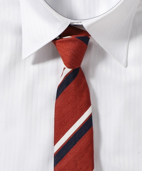 TETE HOMME（テットオム）の「フレンチリネンタイ（ネクタイ・メンズ・ネイビー/ブルー系その他/グレー系その他/ブルー系その他2/ブルー系その他3/グリーン/グリーン系その他/グレー・FREE）」の19枚目の写真