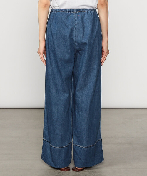 MEYAME(メヤメ)の「MEYAME | デニム イージーワイドパンツ WOMEN(デニムパンツ・レディース・インディゴブルー・F)」の11枚目の写真