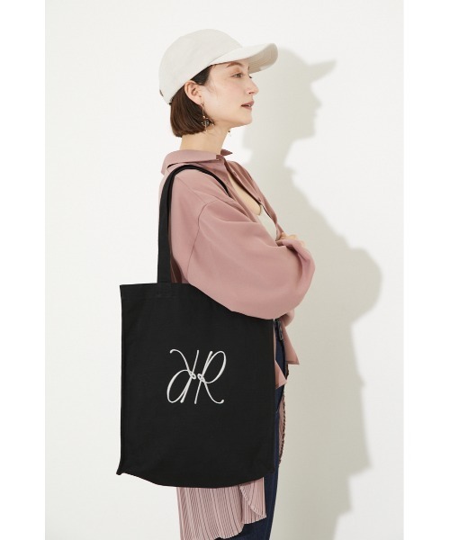 rienda（リエンダ）の「Rロゴキャンバストート（トートバッグ・レディース・ピンク系その他/グレー/ブラック/マルチ/ブラック系その他/その他1・FREE）」の21枚目の写真