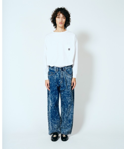 GUNG HO（ガンホー）の「GUNG HO / ガンホー WORKERS POCKET LS TEE（Tシャツ/カットソー・メンズ・ホワイト/ブラック・LARGE/X-LARGE/MEDIUM/SMALL）」の3枚目の写真