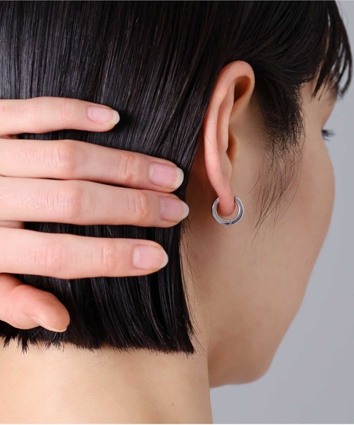 SAND”クラッチピアス/シルバー925【LION HEART / ライオンハート