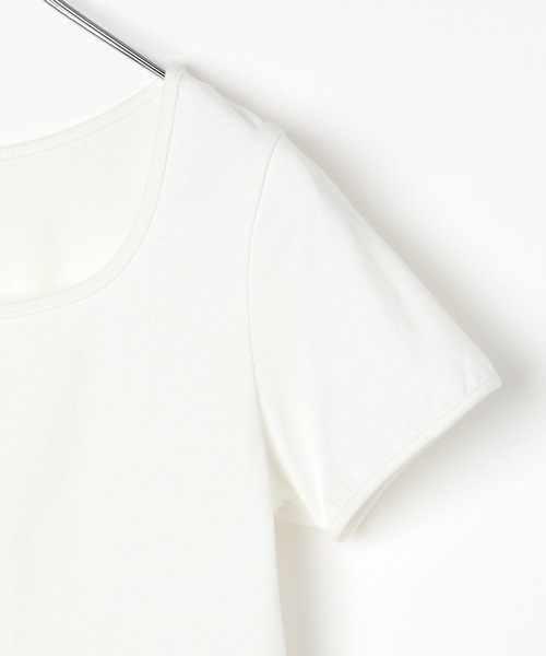 PAGEBOY(ページボーイ)の「スクエアスムースミニT(Tシャツ/カットソー・レディース・チャコールグレー/オフホワイト/ブラック/ブルー系その他・FREE)」の10枚目の写真