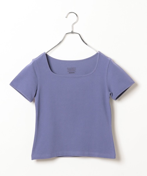 ♡ページ セール】スクエアスムースミニT（Tシャツ/カットソー