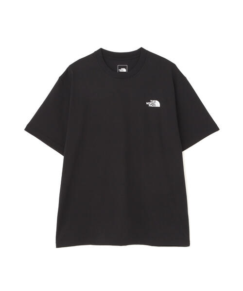 THE NORTH FACE（ザノースフェイス）の「THE NORTH FACE (ザ・ノース・フェイス）S/S Back Square Traverse Logo T（Tシャツ/カットソー・メンズ・ブラック/ホワイト・XL/M/L）」の15枚目の写真