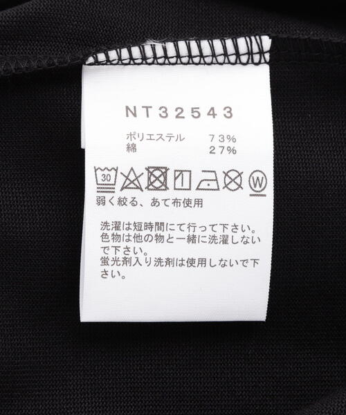 THE NORTH FACE（ザノースフェイス）の「THE NORTH FACE (ザ・ノース・フェイス）S/S Back Square Traverse Logo T（Tシャツ/カットソー・メンズ・ブラック/ホワイト・XL/M/L）」の17枚目の写真