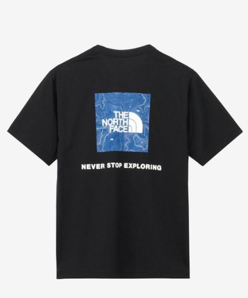 THE NORTH FACE（ザノースフェイス）の「THE NORTH FACE (ザ・ノース・フェイス）S/S Back Square Traverse Logo T（Tシャツ/カットソー・メンズ・ブラック/ホワイト・XL/M/L）」の19枚目の写真