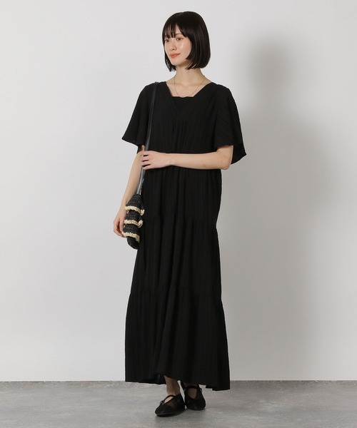 LAKOLE（ラコレ）の「楊柳ティアードワンピース / 326954（ワンピース・レディース・グリーン/ブラック/チャコールグレー/グレー系その他・FREE）」の20枚目の写真