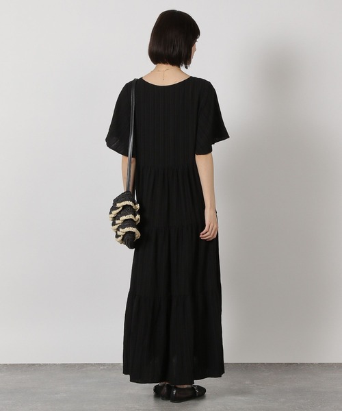 LAKOLE（ラコレ）の「楊柳ティアードワンピース / 326954（ワンピース・レディース・グリーン/ブラック/チャコールグレー/グレー系その他・FREE）」の22枚目の写真