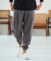 Magine | mp13467-Patterned Polyester Fabric Tapered Pants イージーパンツ(その他パンツ)