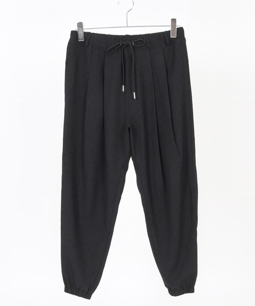 Magine(マージン)の「mp13467-Patterned Polyester Fabric Tapered Pants イージーパンツ(その他パンツ・メンズ・ブラック/杢グレー・44/46/48)」の12枚目の写真
