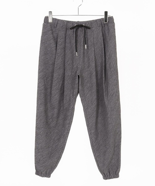 Magine(マージン)の「mp13467-Patterned Polyester Fabric Tapered Pants イージーパンツ(その他パンツ・メンズ・ブラック/杢グレー・44/46/48)」の9枚目の写真